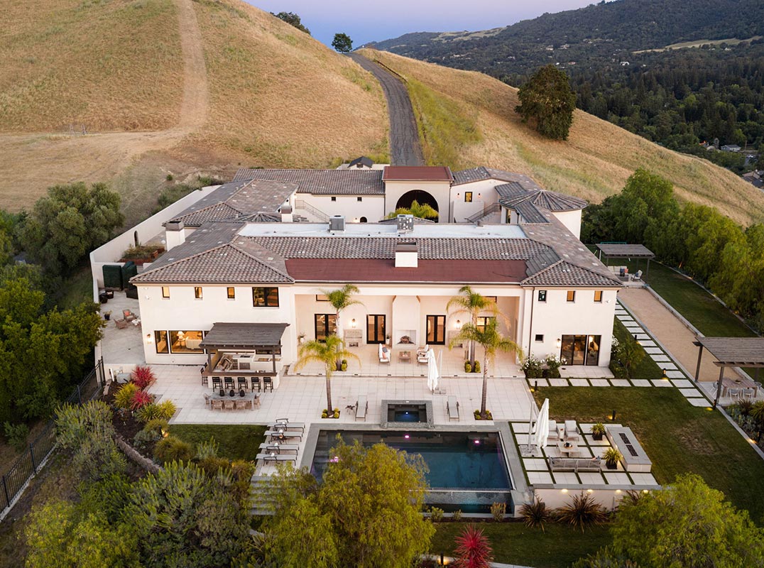 Unbound Luxury. Magnificence Like No Other. Hilltop Estate with Panoramic Views of Mt Diablo.